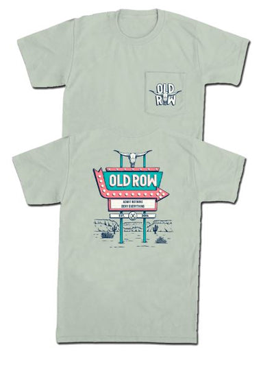 The Road Sign Tee - GREEN