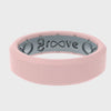 Thin Edge Rose Quartz Ring - Rose