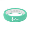 Thin Healthcare Ring - Seafoam