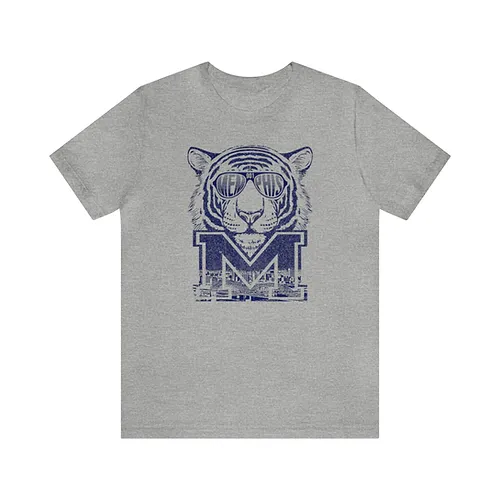 Tiger Shades Tee - HTR GRAY