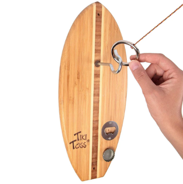 Tiki Toss Pop with Bottle Opener