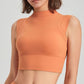 Tn Orange Neck Cropped Bra - TN ORANG