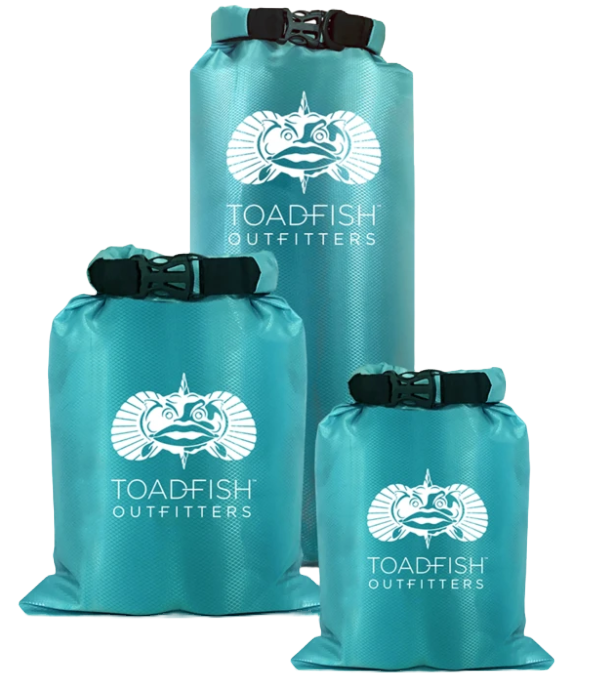 Toadfish Dry Bags 3Pk Teal