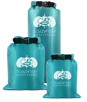 Toadfish Dry Bags 3Pk Teal