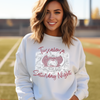 Tuscaloosa Saturday Night Crewneck Pullover - White
