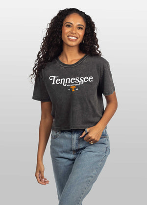 U Of Tenn Short N Sweet Tee - GRAPHITE