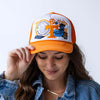 Univ of Tennessee Layer Patch Foam Hat - White/Orange