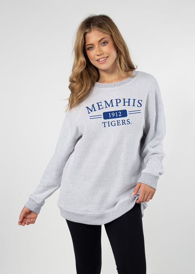 Univ Of Memphis Sweatshirt - HTR GREY