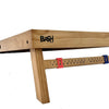 Pro Cornhole Board Set - Commercial Grade, Solid Wood, Regulation Size - Natural
