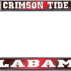 License Plate Frame - Univ of Alabama