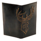 Burnished Leather Secretary Wallet