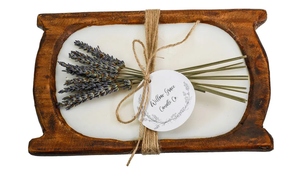 Handled Petite Dough Candle