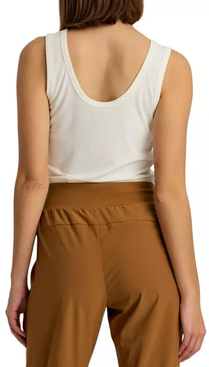 Women Ribbed Bamboo Tank