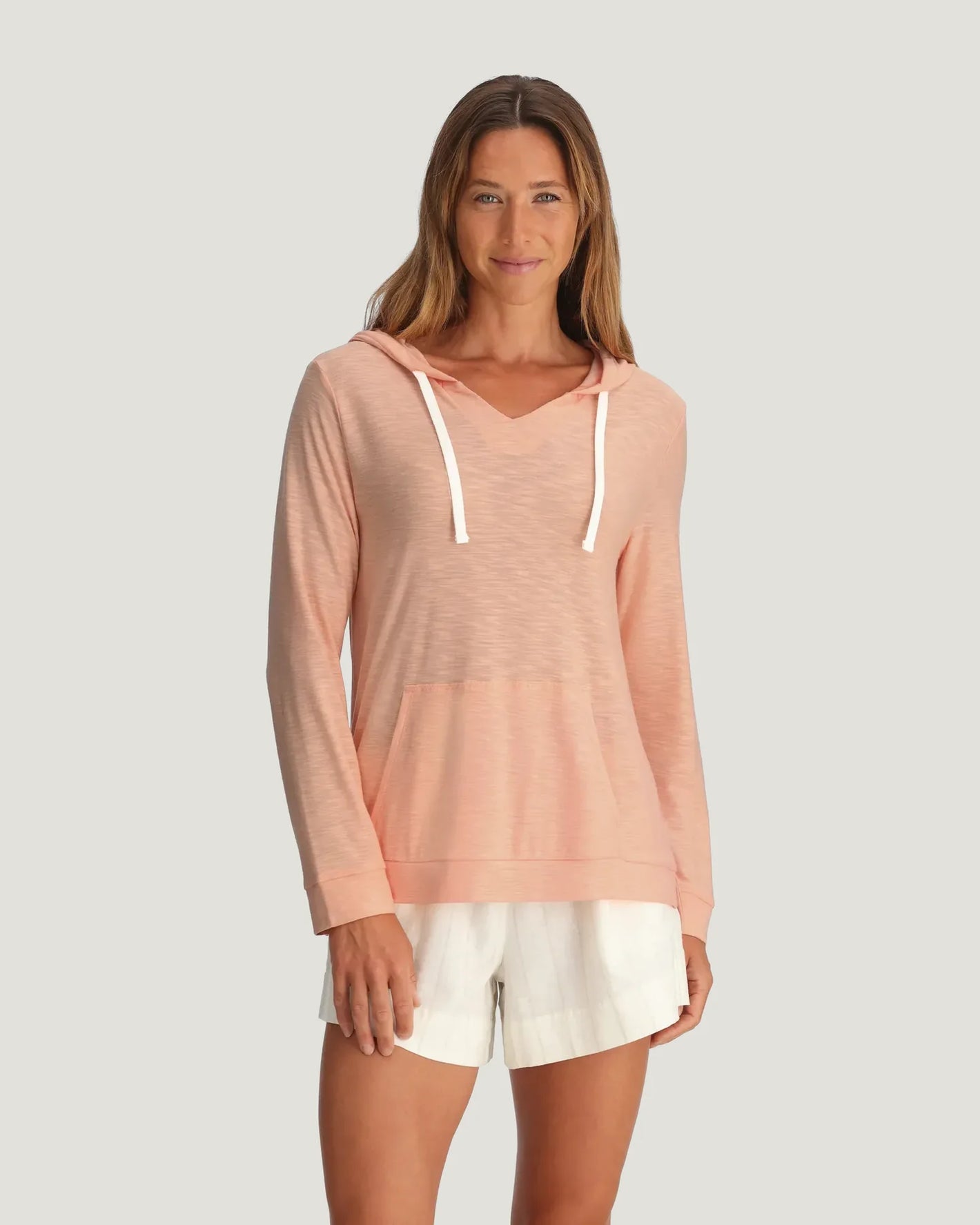 Women Bamboo Slub Hoodie