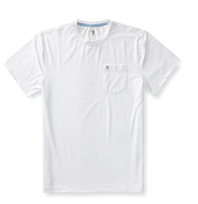 Windward Perf Ss Tshirt - WHITE