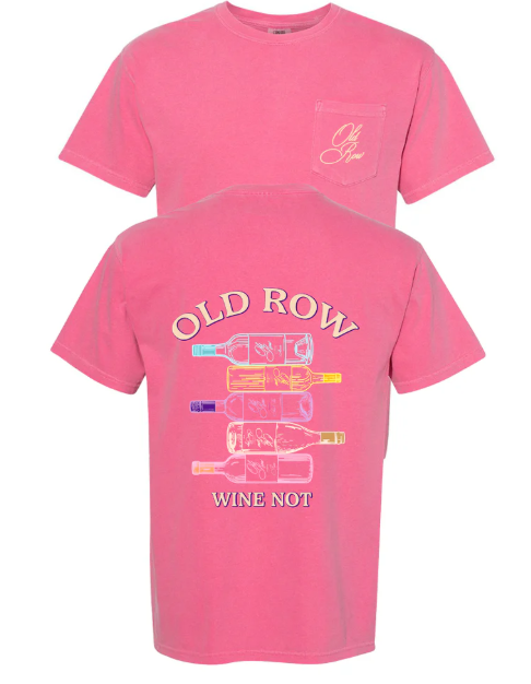Wine Not Pocket Tee