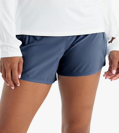 W- Bamboo Lined Active Short 3"