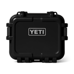 YETI Loadout GoBox 8 gear case in black with secure latches and logo