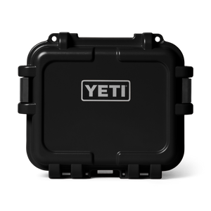 YETI Loadout GoBox 8 gear case in black with secure latches and logo