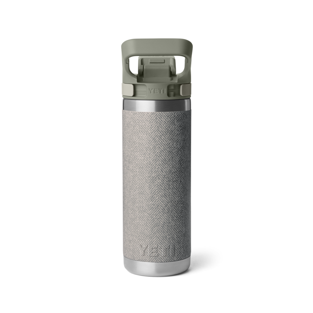 18 Oz Water Bottle w/Color Matched Flip Chug Cap