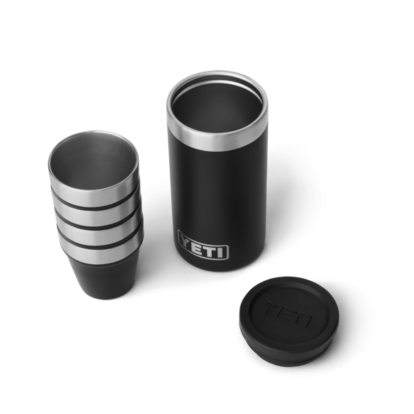 Yeti Shot Glasses & Case - BLACK