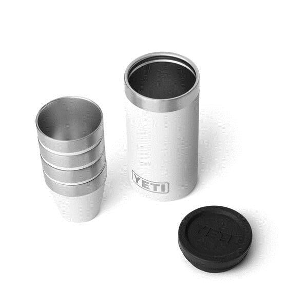 Yeti Shot Glasses & Case - WHITE