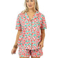 Whimsical Roses Two-Piece Pajamas