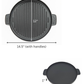 Jim Beam Cast Iron Reversible Grill/ Griddle