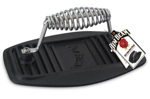 Jim Beam 9" Stainless Steel Cast Iron Meat Press