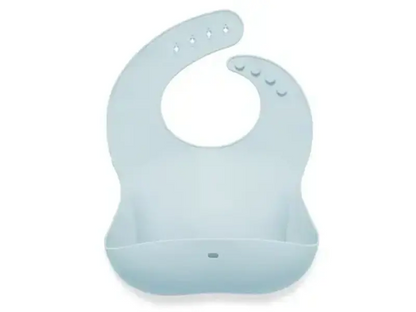 Silicone Baby Bib Roll Up & Stay Closed