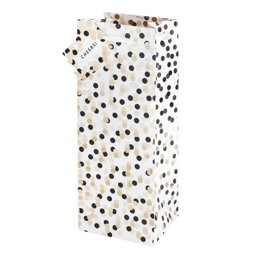 Tuxedo Dots 1.5L Wine Bag By Cakewalk