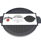 Jim Beam Cast Iron Reversible Grill/ Griddle