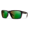 Backcast Sunglasses - Polarized Brown Green Mirror Lens - Matte Tortoise Frame