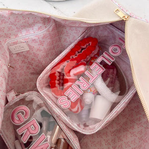 Toiletries Xl Pink Toile