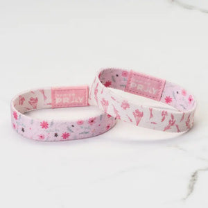 Meadows Pink - Tap to Pray Wristband