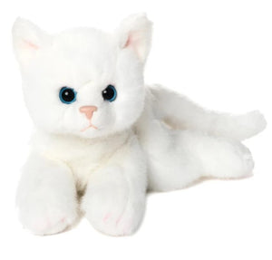 Lil Muffin the White Cat