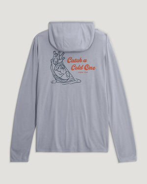 Men Bamboo Lightweight Graphic Hoodie
