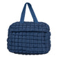 Quilted Duffel Weekender Bag
