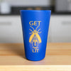 Silipint Silicone Glass - Classic Blue - Get Lit