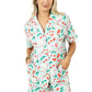 XO Cherries Valentine's Day Loungwear Set