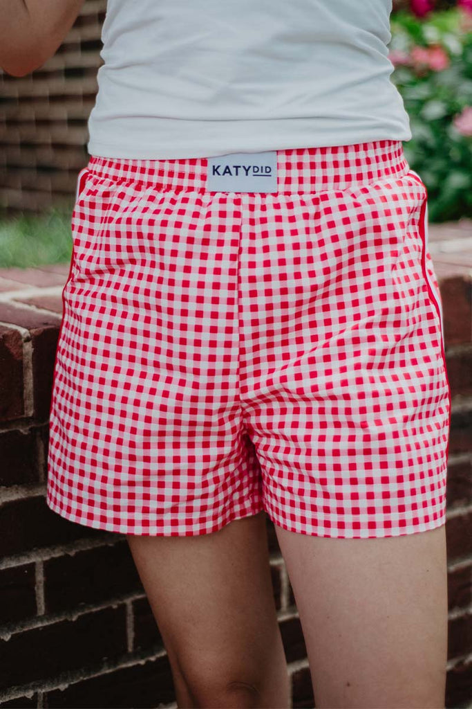 Red Plaid Boxer