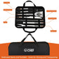10-Piece Stainless Steel Barbeque Grill Accessories