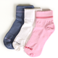Vision Quarter Crew Scallop Sock