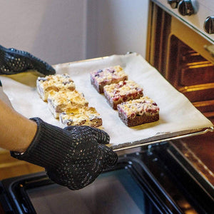 BBQ Grill Gloves Cut & 932°F Heat Resistant Gloves