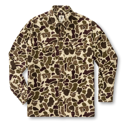 Vintage Camo Duck Canvas Jacket