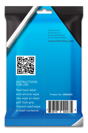 Club Grip Cleaning Wipes