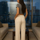 Wide Leg Minimalist Pants