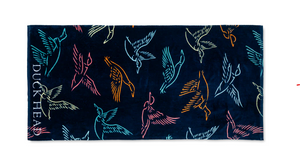 Flying Mallard Beach Towel