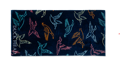 Flying Mallard Beach Towel