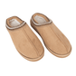 Sand Embroidered Slip On House Shoes